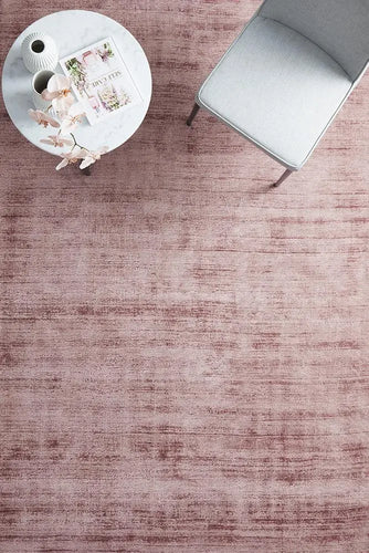 Bayliss Blush Viscose Rug RUG CULTURE