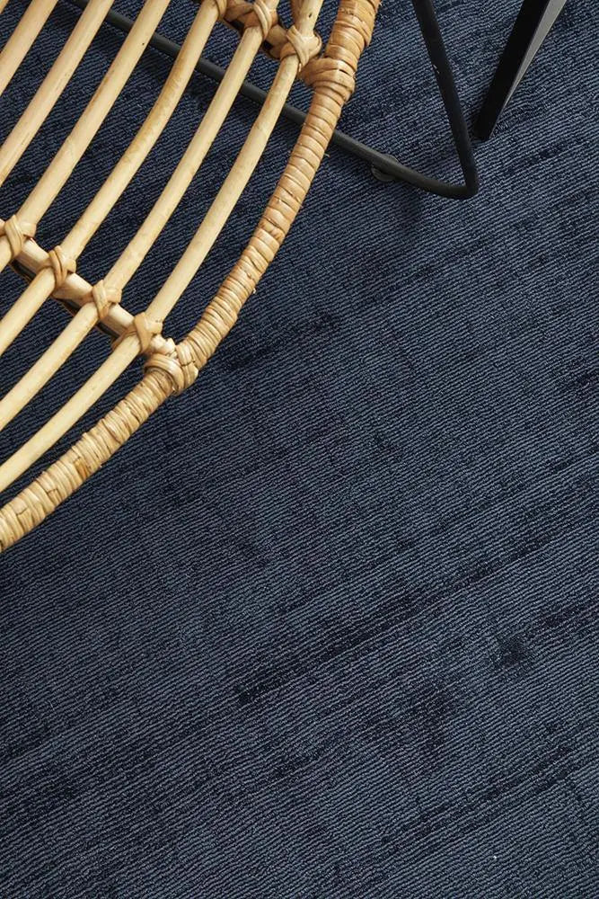 Bayliss Denim Viscose Rug RUG CULTURE