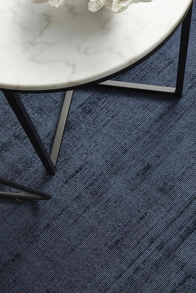 Bayliss Denim Viscose Rug RUG CULTURE