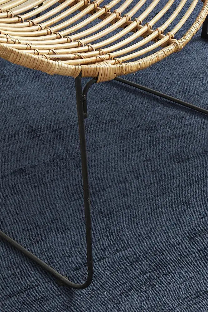 Bayliss Denim Viscose Rug RUG CULTURE