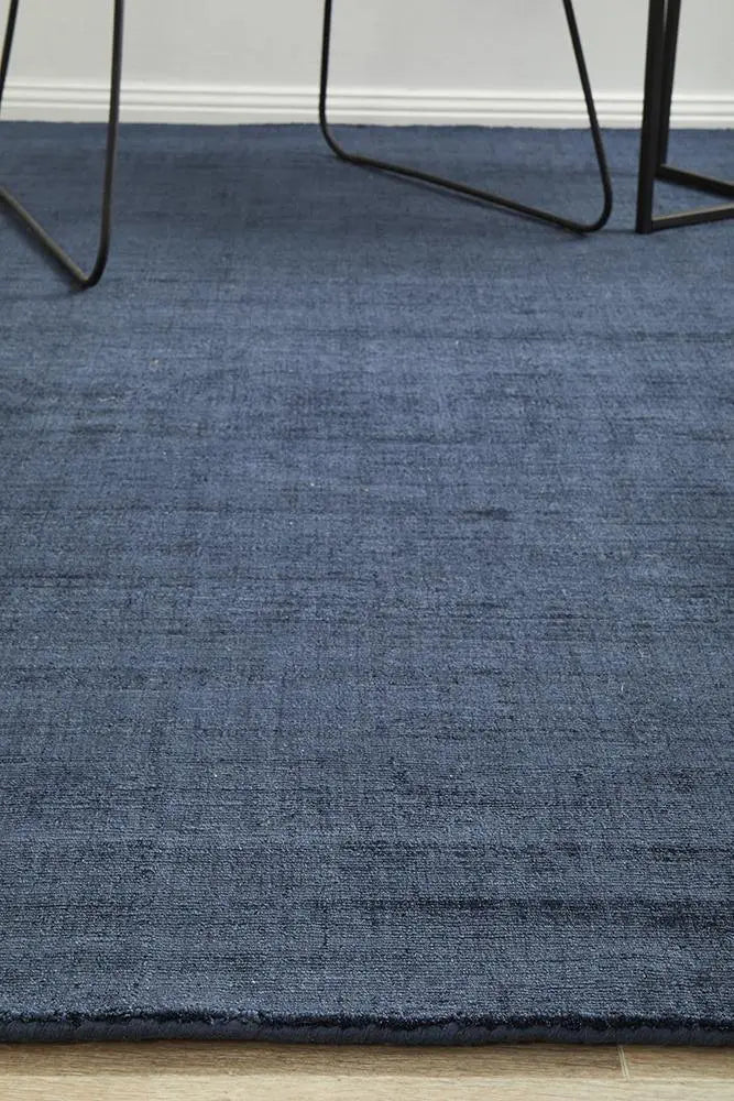 Bayliss Denim Viscose Rug RUG CULTURE
