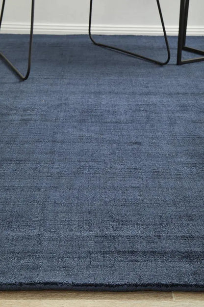Bayliss Denim Viscose Rug RUG CULTURE