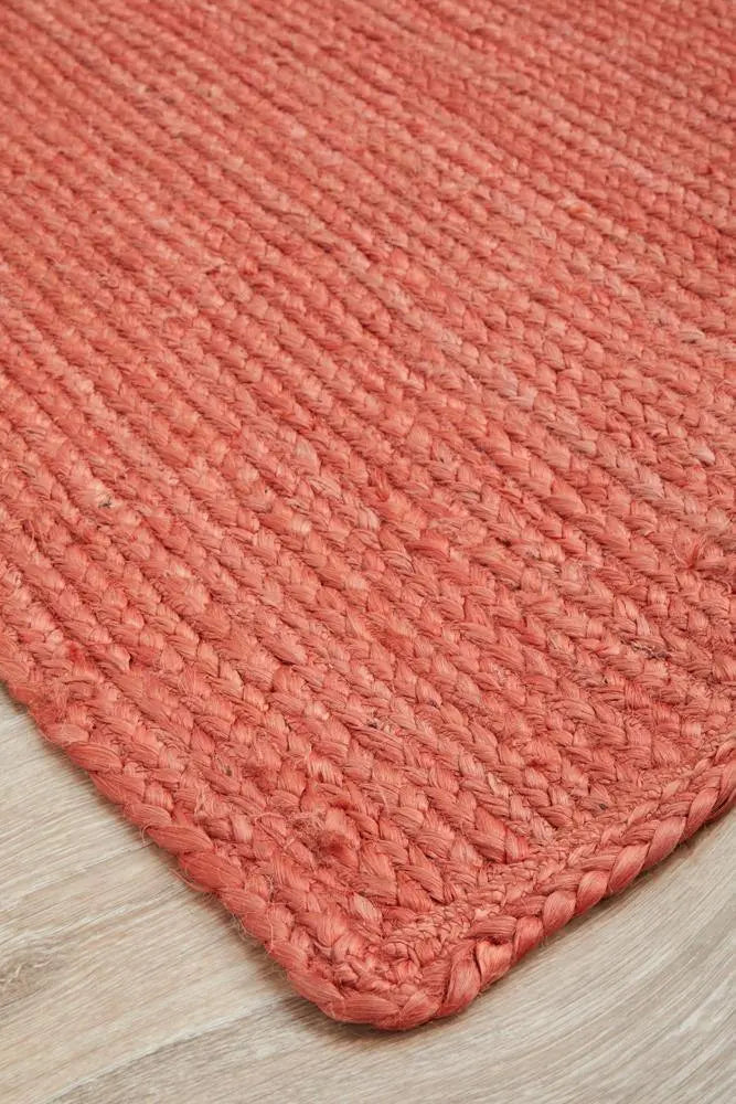 Bondi Terracotta Jute Rug RUG CULTURE