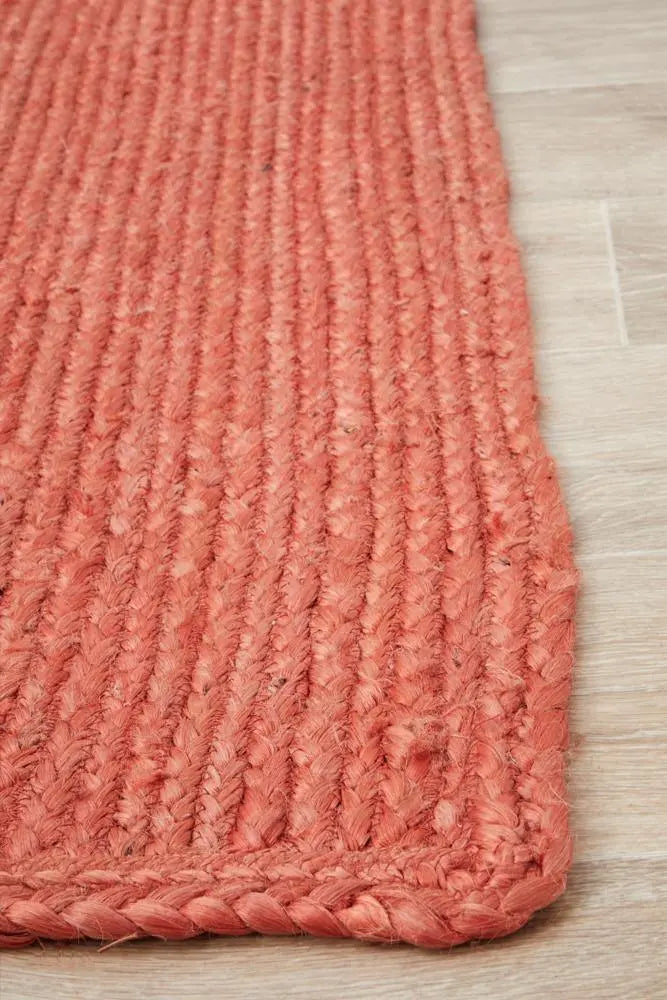 Bondi Terracotta Jute Rug RUG CULTURE