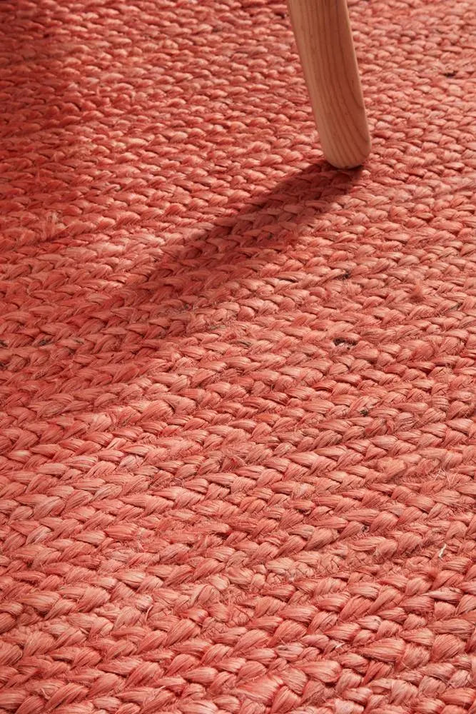 Bondi Terracotta Jute Rug RUG CULTURE