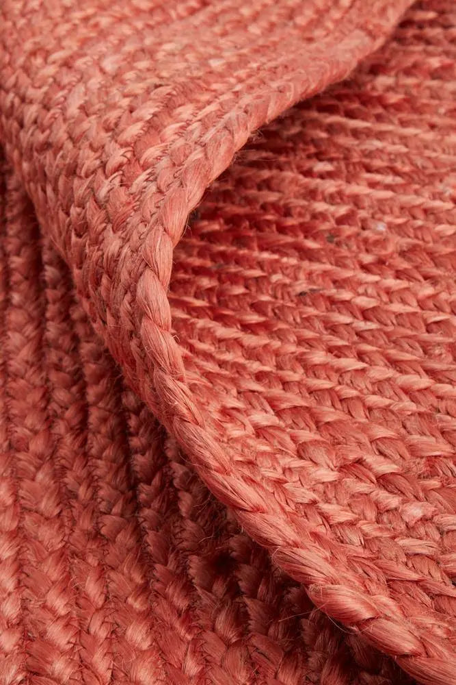 Bondi Terracotta Jute Rug RUG CULTURE