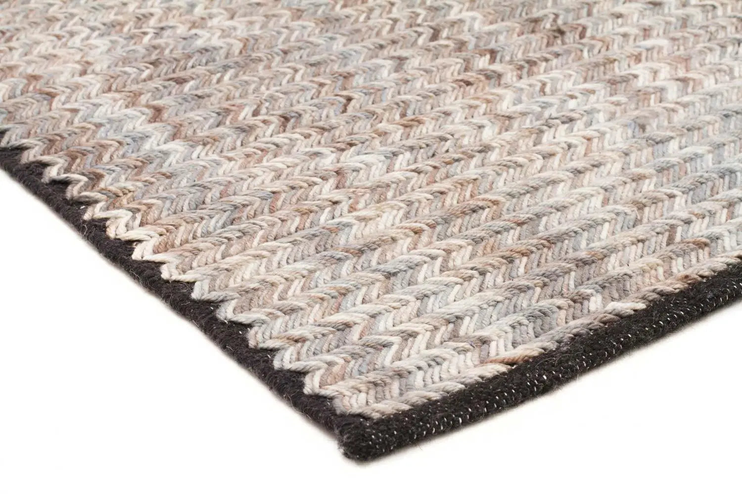 Bonita 734 Smoke Wool and Viscose Rug Unitex