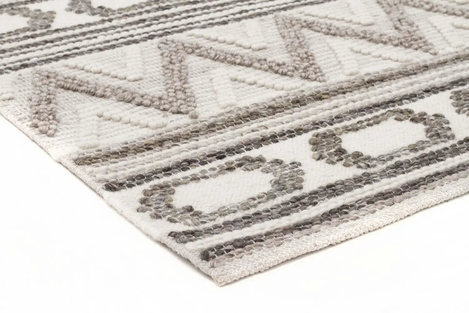 Bonita 743 Stone Wool and Viscose Rug Unitex