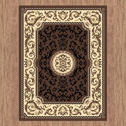 Budget Collection 1920 Brown Saray Rugs