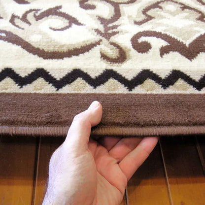 Budget Collection 1920 Brown Saray Rugs