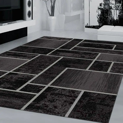 Budget Collection 2119 Black Saray Rugs