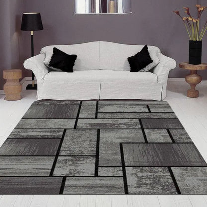 Budget Collection 2119 Grey Saray Rugs