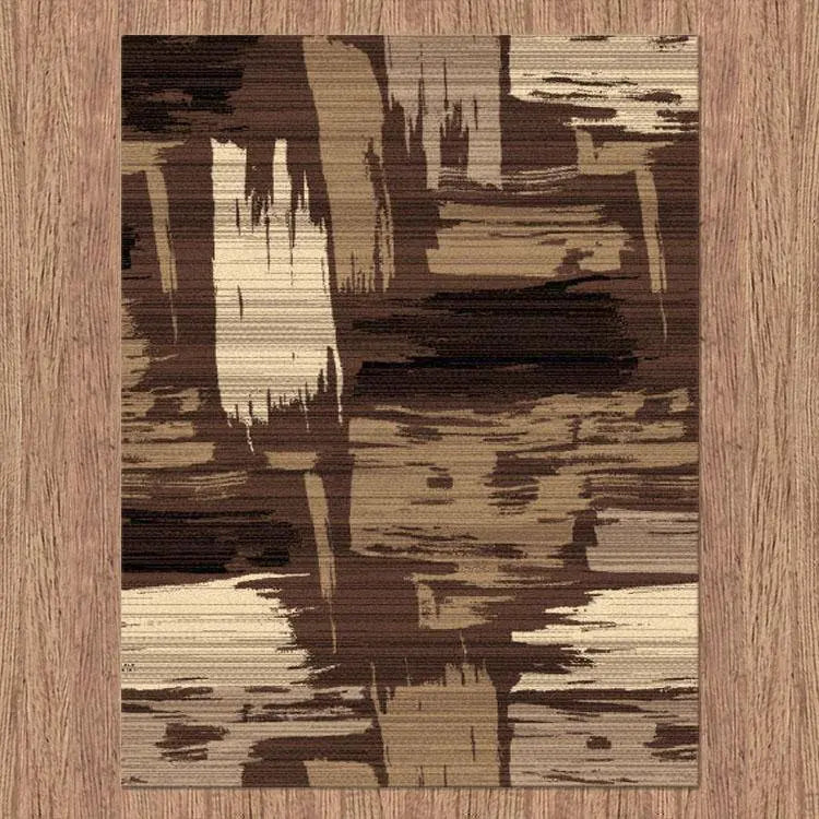 Budget Collection 2120 Brown Saray Rugs