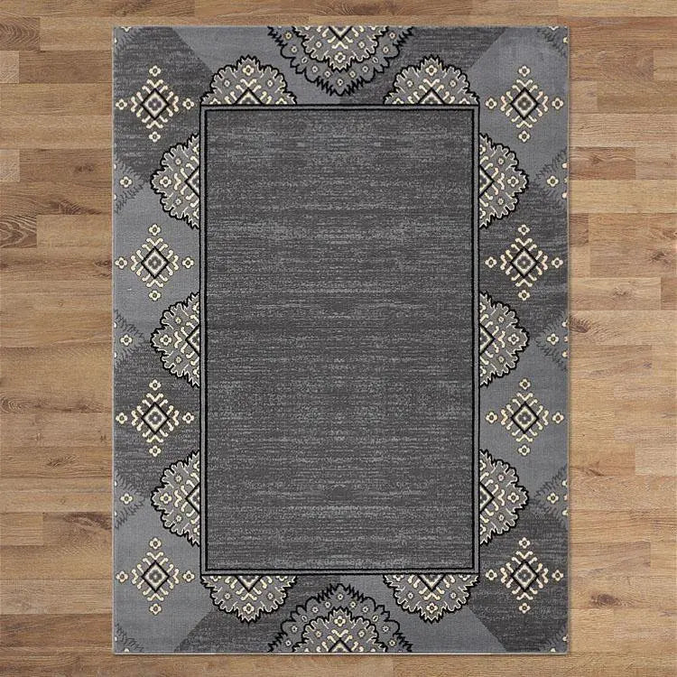 Budget Collection 2698 Grey Saray Rugs