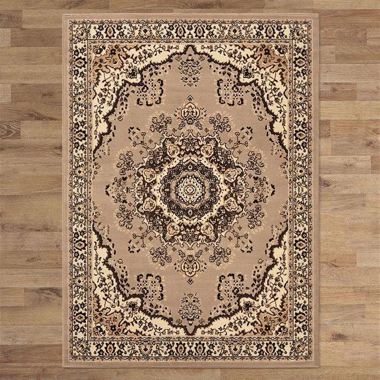 Budget Collection 3104 Beige Saray Rugs