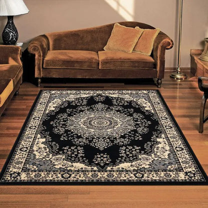 Budget Collection 3104 Black Saray Rugs