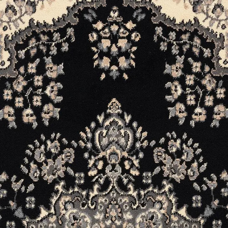 Budget Collection 3104 Black Saray Rugs