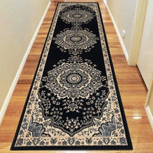 Budget Collection 3104 Black Saray Rugs