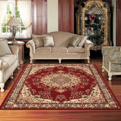 Budget Collection 3104 Red Saray Rugs