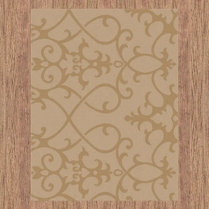 Budget Collection 6045 Beige Saray Rugs