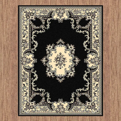 Budget Collection 6151 Black Saray Rugs