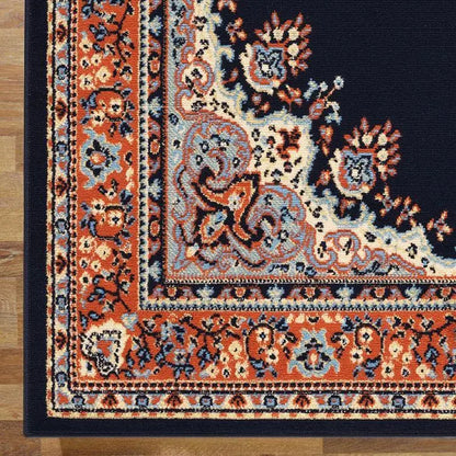 Budget Collection 6331 Navy Saray Rugs