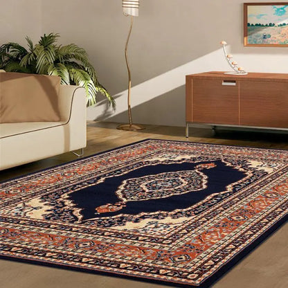 Budget Collection 6332 Navy Saray Rugs