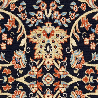 Budget Collection 6333 Navy Rug Saray Rugs