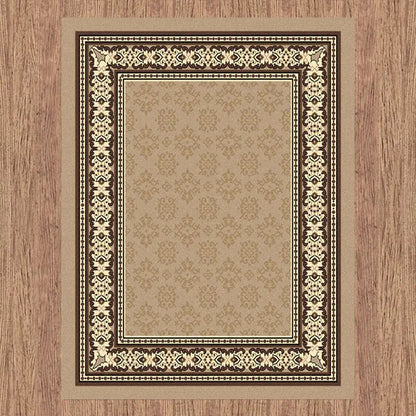 Budget Collection 6334 Beige Saray Rugs