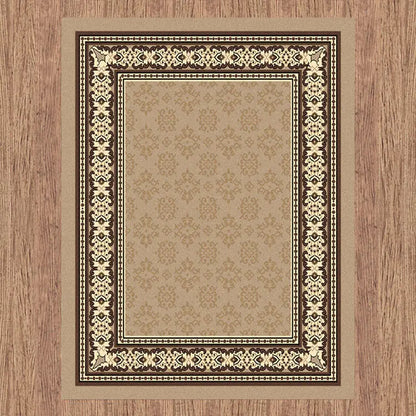 Budget Collection 6334 Beige Saray Rugs