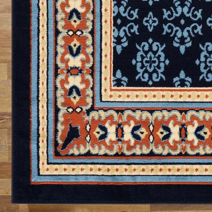 Budget Collection 6334 Navy Saray Rugs