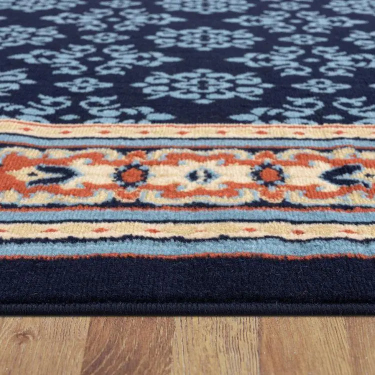 Budget Collection 6334 Navy Saray Rugs