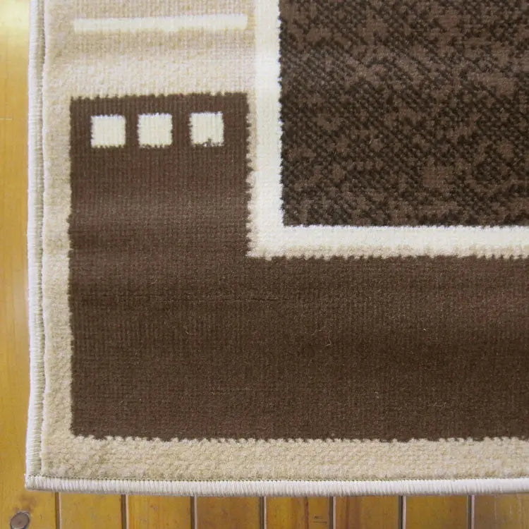 Budget Collection 6336 Brown Saray Rugs