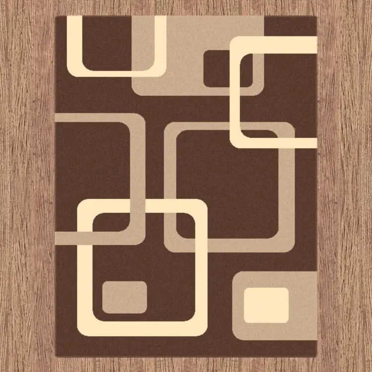 Budget Collection 6567 Brown Saray Rugs