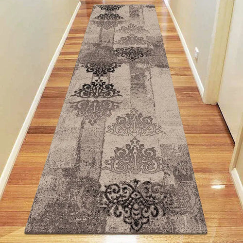 Chali Collection 6968 Brown Hallway Runner Saray Rugs
