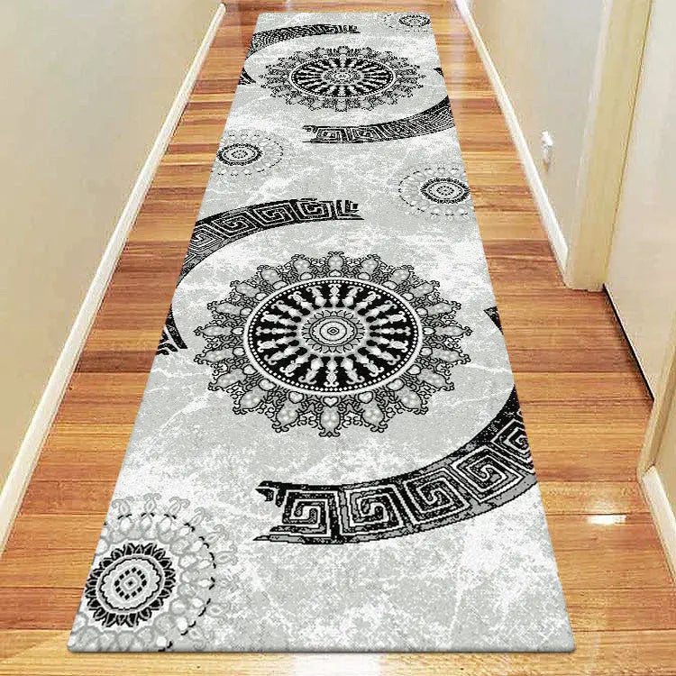 Chali Versace Collection 6447 Grey Hallway Runner Saray Rugs