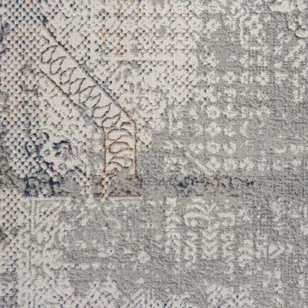 Clare 135 Light Grey Hallway Runner Saray Rugs