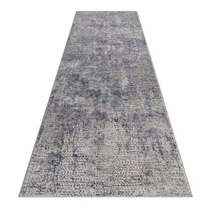 Clare 647 Blue Grey Hallway Runner Saray Rugs