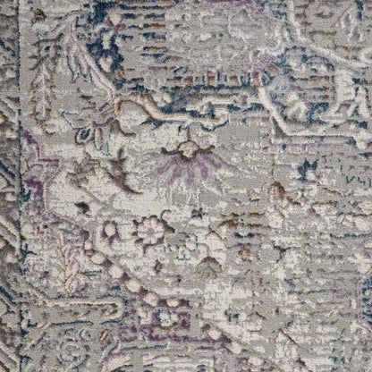 Clare 676  Grey Hallway Runner Saray Rugs