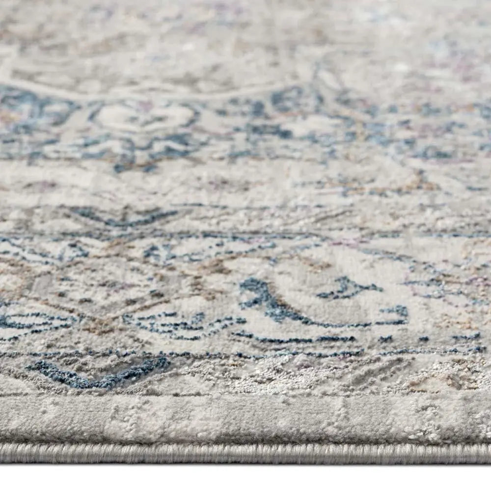 Clare 676  Grey Hallway Runner Saray Rugs