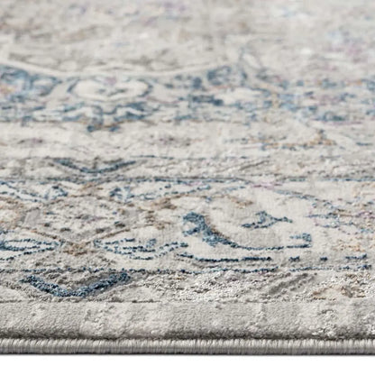 Clare 676  Grey Hallway Runner Saray Rugs