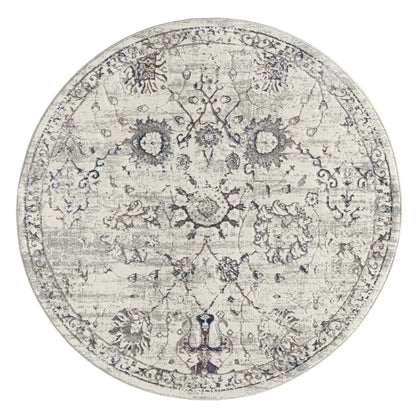 Classic Charm 623 Cream Distressed Turkish Rug Saray Rugs