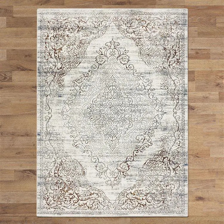 Classic Charm 626 Cream Hamptons Turkish Rug Saray Rugs