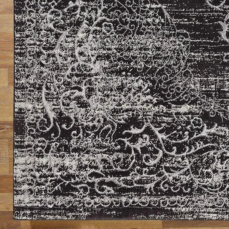 Classic Charm 626 Dk.Grey  hamptons Hallway Runner Saray Rugs