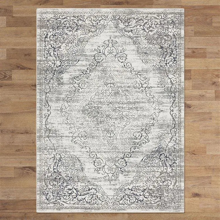 Classic Charm 626 Lt.Grey Hamptons Turkish Rug Saray Rugs