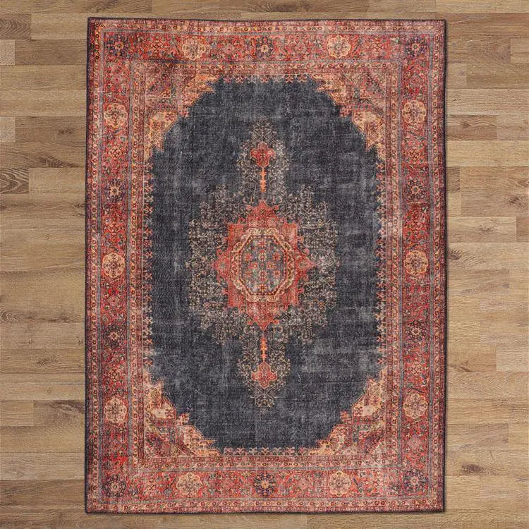 Devosion Vintage 24 Navy Rug Saray Rugs