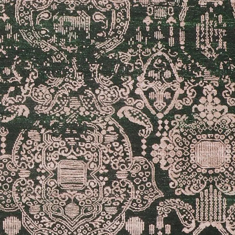 Devosion Vintage 32 Green Hallway Runner Saray Rugs