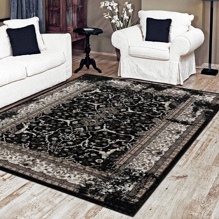Diamond Collection 3465 Black Rug Saray Rugs