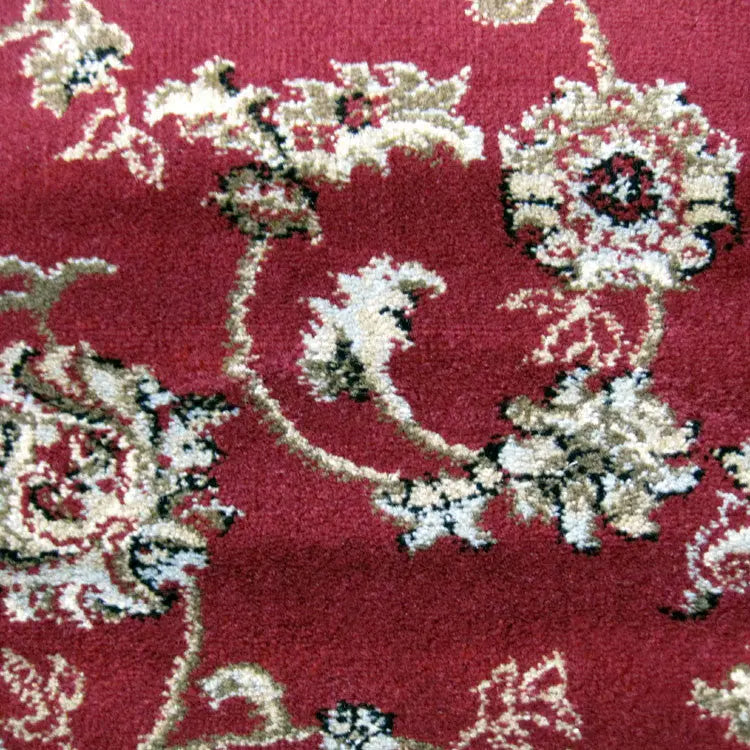 Diamond Collection 5937 Red Hallway Runner Saray Rugs