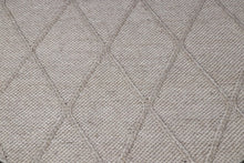 Diamond Cream Wool Rug The Rug Co